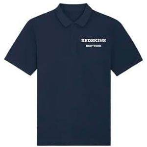 REDSKINS Poloshirt voor heren, marineblauw, XXL, casual, Blauw, XXL