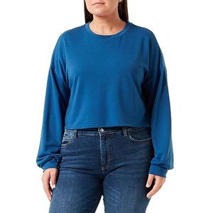 libbi Dames Sweater 23930109, Blauw, XL, blauw, XL