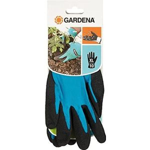 GARDENA tuin- en bodemhandschoen: Tuinhandschoenen voor grof tuin- en bodemwerk, maat 10/XL, ademend, waterbestendig dankzij latexcoating, optimale grip en bescherming (208-20)