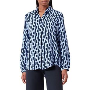 Seidensticker Dames 134121 Blouse, donkerblauw, 36