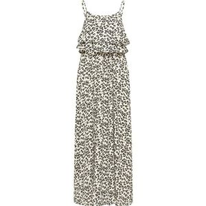 Sookie Dames maxi-jurk 19222818-SO01, wit zwart, XS, maxi-jurk, XS