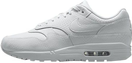 NIKE Air Max 1 Prem, damessneakers, 44 EU, Wit Wit Wit Puur Platinum, 44 EU