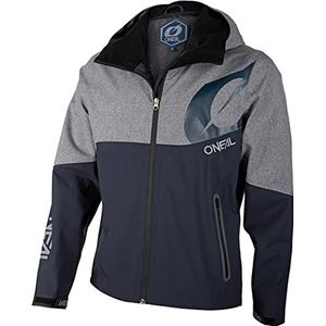 O'NEAL Unisex Cyclone Soft Shell jas, blauw/grijs, XXL, blauw/grijs, XL