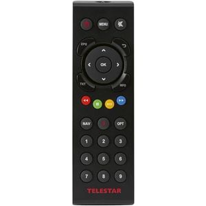 Telestar - Afstandsbediening - Zwart - Voor digiHD 12 en HD SAT 40