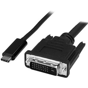 StarTech. com USB-C naar DVI adapterkabel - USB Type-C naar DVI converter/Adapter - 1m - 1920x1200
