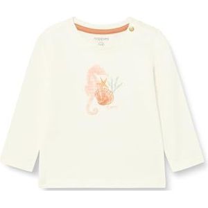 Noppies Caroline T-shirt met lange mouwen voor meisjes, Whisper White - P198, 56 cm
