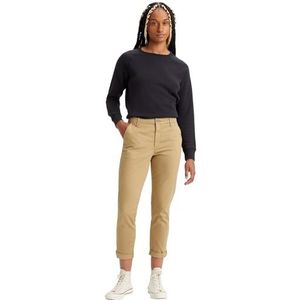 Dockers Weekend Chino Slim Pants voor dames, Harvest Gold, 24