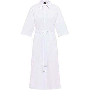 palpito Dames hemdblousejurk 31423520-PA02, wit, XS, hemdblousejurk, XS