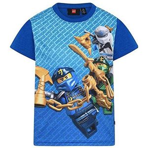 LEGO T-shirt voor jongens, 557 Blauw, 98 cm