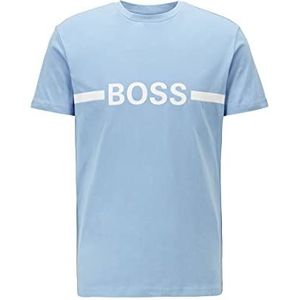 BOSS Heren Rn Slim Fit T-shirt, Open Blue492, S