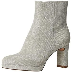 Tamaris Dames 1-25077-43 modieuze laarzen, Silver Glam, 37 EU, Silver Glam, 37 EU