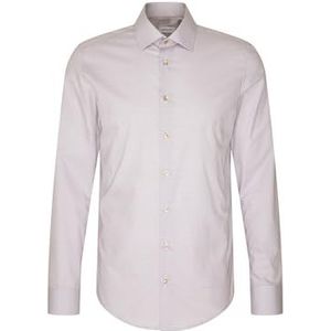 Seidensticker - Heren Overhemd - Beige - 42