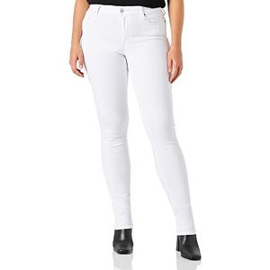 Replay Dames Jeans Luzie Skinny-Fit Hyperflex Colour X-Lite met stretch, White 120 (wit), 25W / 32L, Wit 120, 25W / 32L