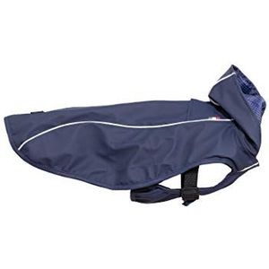 CHIARA SCOTTY regenjas met harnas CHJ-Y1811BL-3XL-CHIARA-regenjas, regencape (maat: 3 XL, materiaal: 100% polyester, sportief, waterdicht, binnenin harnas), Navy