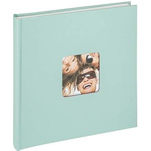 walther design fotoalbum mintgroen 26 x 25 cm met omslaguitsparing, Fun FA-205-A