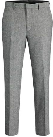 JACK & JONES Jprmartin Winter Tweed Broek Do01 Sn, Ultimate Grey, 48