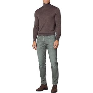 Hackett London Jeans voor heren, Groen (Olijf), 33W / 30L