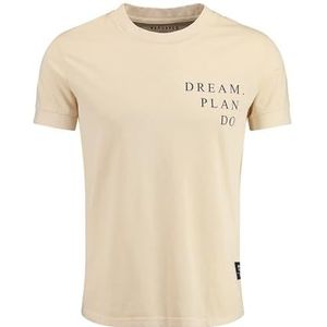 KEYLARGO Heren T-shirts MT PLAN Round, gebleekt zand (1015), XL