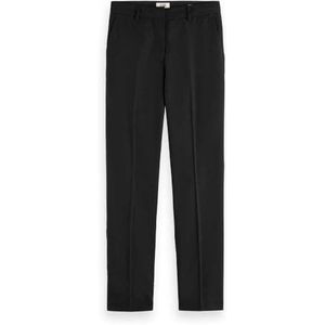 Scotch & Soda Dames Core Lowry Pants, Black 0008, 32W x 32L
