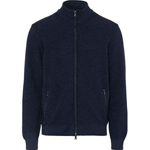 BRAX Heren Style John Feel Good Sportieve moderne gebreide jas, Monochroom., XXL