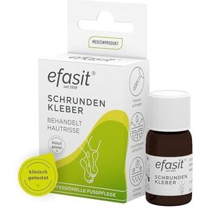efasit Plaklijm, 7 ml – behandelt huidscheuren acuut bijv. bij ronde hiel, verlicht pijn, onzichtbaar en vloeibaar filmverband