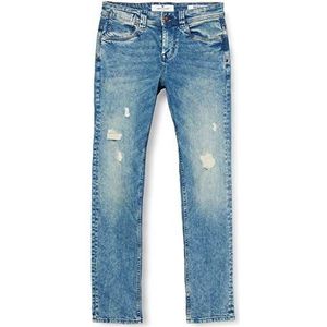 TOM TAILOR Uomini Josh Regular Slim Jeans 1018727, 10286 - Vintage Stone Wash Denim, 36W / 32L
