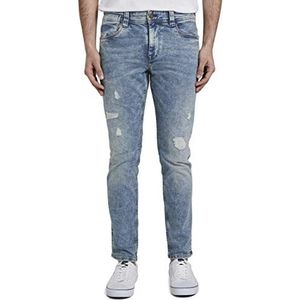 TOM TAILOR Uomini Josh Regular Slim Jeans 1018727, 10286 - Vintage Stone Wash Denim, 36W / 32L