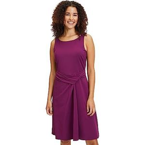 Vera Mont Zakelijke jurk voor dames, met uitlopende rok, Real Purple, 46