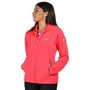 Regatta Vrouwen Terota' Volledige Zip Extol Stretch Hooded Geribbelde Stof Fleece