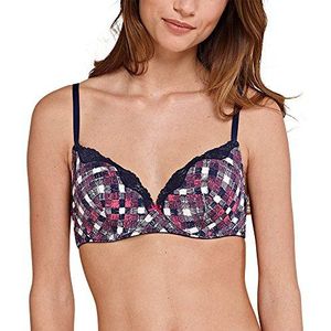 Uncover by Schiesser Push-up beha voor dames, blauw (donkerblauw 803), 80A