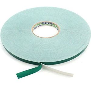 BONUS Eurotech 2BF42.10.0009/010A # Dubbelzijdig schuimstoftape, acryllijm, gesloten cellige polyethyleen, lengte 10 m x breedte 9 mm x totale dikte 0,8 mm, wit