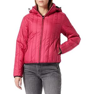 G-STAR RAW Meefic Verticaal Gewatteerde jas voor dames, Rood (cerise B958-D305), S