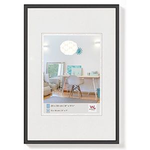 walther design fotolijst zwart 20 x 30 cm pak van 3, New Lifestyle kunststof lijst KV030B3