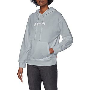 Levi's Graphic Standard Hoodie Vrouwen, New Logo II Pearl Gray, XS