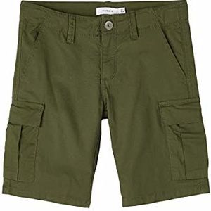 Shorts NKMRYAN voor jongens, ivy-groen, 98 cm