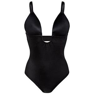 Spanx Bodysuit voor dames, shapewear, full-body, zwart, standaard