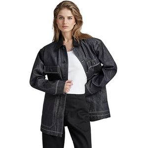 G-STAR RAW Heren Chore Workwear Jacket, Blauw (raw denim D315-001), L, Blauw (Raw Denim D315-001), L