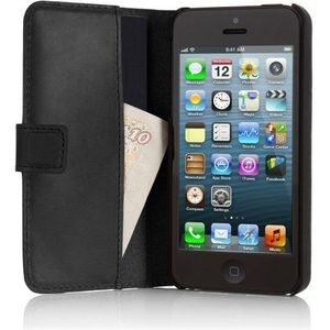 Pipetto iPhone 6 / iPhone 6S Classic Leather Wallet Case - Flip Cover - Bruin (Compatibel met iPhone 6, iPhone 6S)