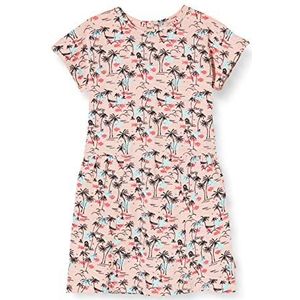 Noppies Baby meisjes G Dress Ss Claiborne Aop jurk, meerkleurig (Impennce Pink P029), 62 cm