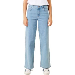 NAME IT Nlftaulsine DNM Hw Wide Pant Noos jeansbroek voor meisjes, blauw (light blue denim), 146 cm