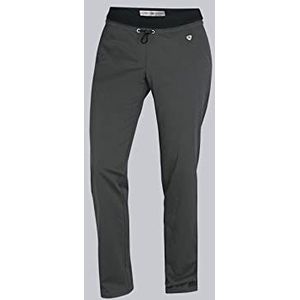 BP 1736-334-0056 comfortabele broek voor dames, slanke pasvorm, 40% katoen, 35% polyester, 25% elastomultiester, antraciet, maat 46