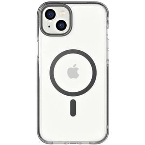 tech21 iPhone 14 Plus Evo Crystal Compatibel met MagSafe - Schokabsorberend en krasbestendig doorzichtig telefoonhoesje 4,9 m FlexShock Multi-Drop Bescherming