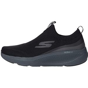 Skechers Heren GOrun Elevate-Slip on Performance Athletic Running & Walking Schoen Sneaker, Zwart, 43 EU