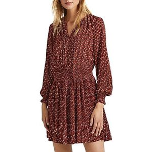 Pepe Jeans Katri Boho Jurk voor dames, Veelkleurig (Multi), L