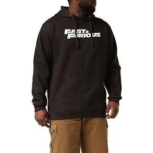 Fast & Furious Sweatshirt met capuchon voor heren, Zwart, XL