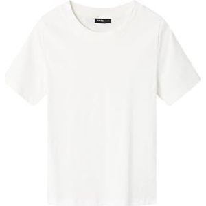 NAME IT Nlfnove Ss Short S Top T-shirt voor meisjes, wit, 146/152 cm