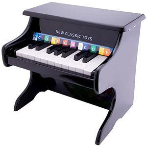 New Classic Toys 10157 Piano Zwart 18 Toetsen