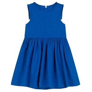Petit Bateau Mouwloze jurk voor meisjes, Porcelana, 3 jaar