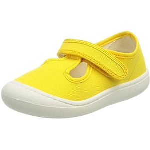 Pololo Unisex Arena Sneakers voor kinderen, geel, 21 EU