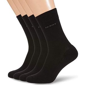 Camano Online Unisex ca-soft Walk Socks 4p, zwart, 39-42 EU